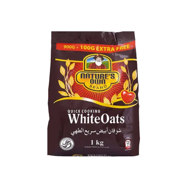 Nature Home White Oats Pouch 1Kg