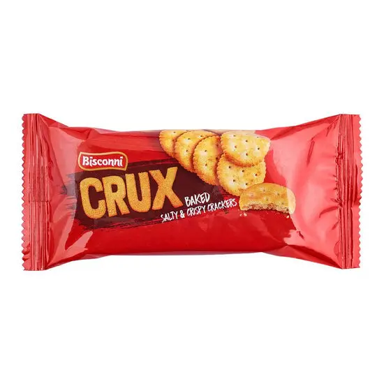 Bisconni Crux Crispy Crackers Biscuits Snack Pack