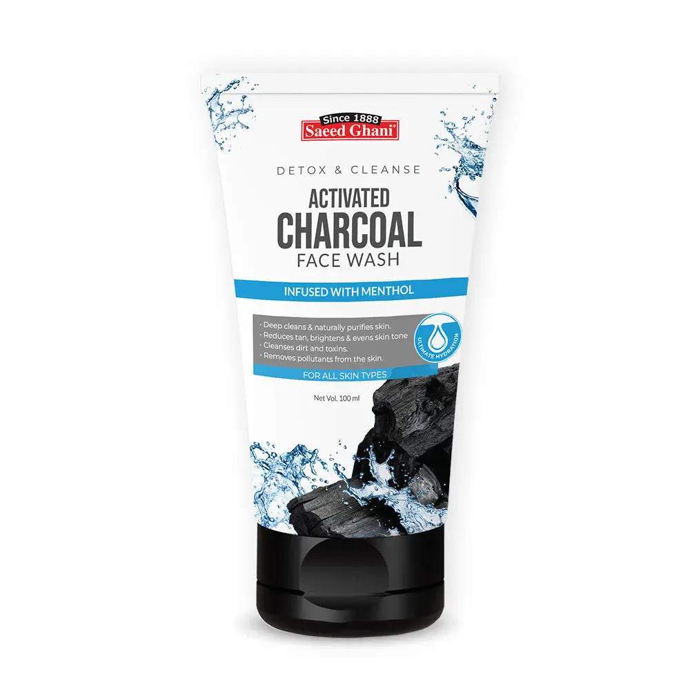 Saeed Ghani Charcoal Face Wash 250Ml