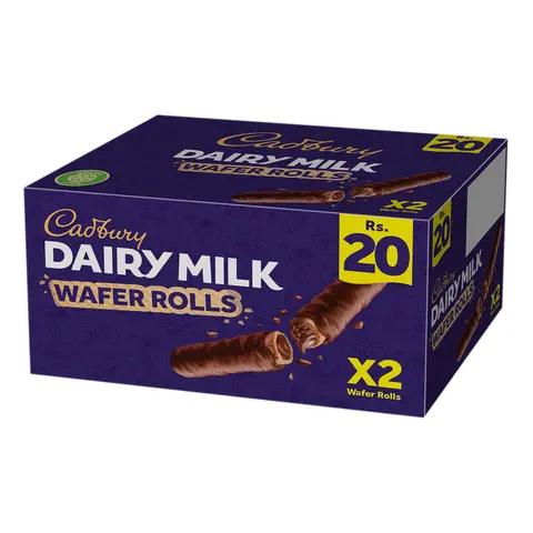 Dairy Milk Wafer Rolls |BOX