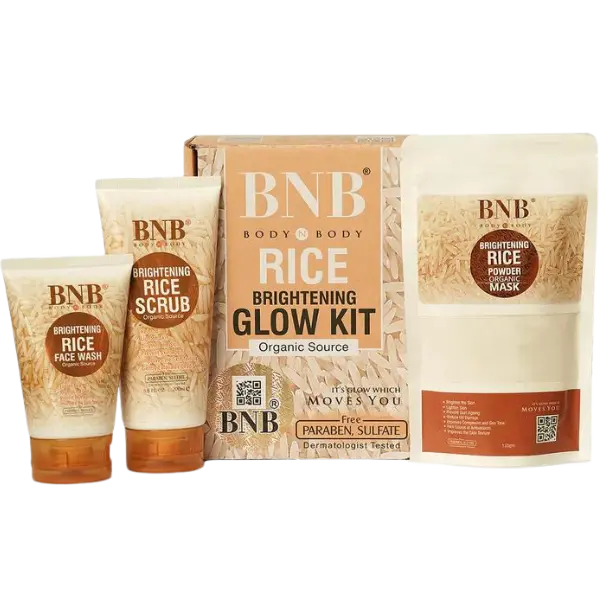 Golden Silk Brightening glow rice kit 