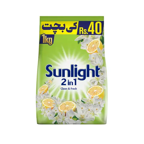 Sunlight Lemon Fresh 2in1 1kg