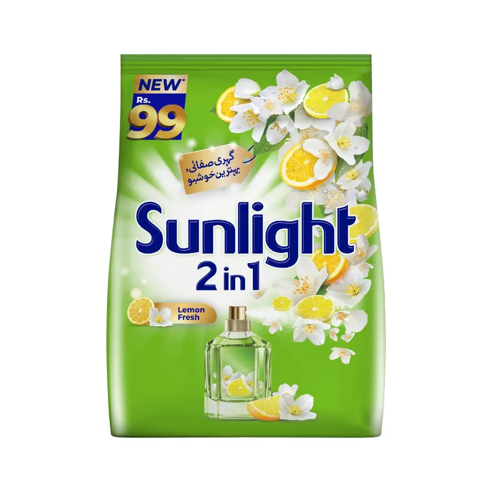 Sunlight 2in1 Lemon Fresh 390gm