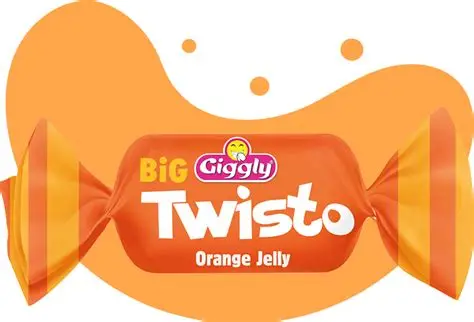 Giggly Big Twisto Strawberry Jelly