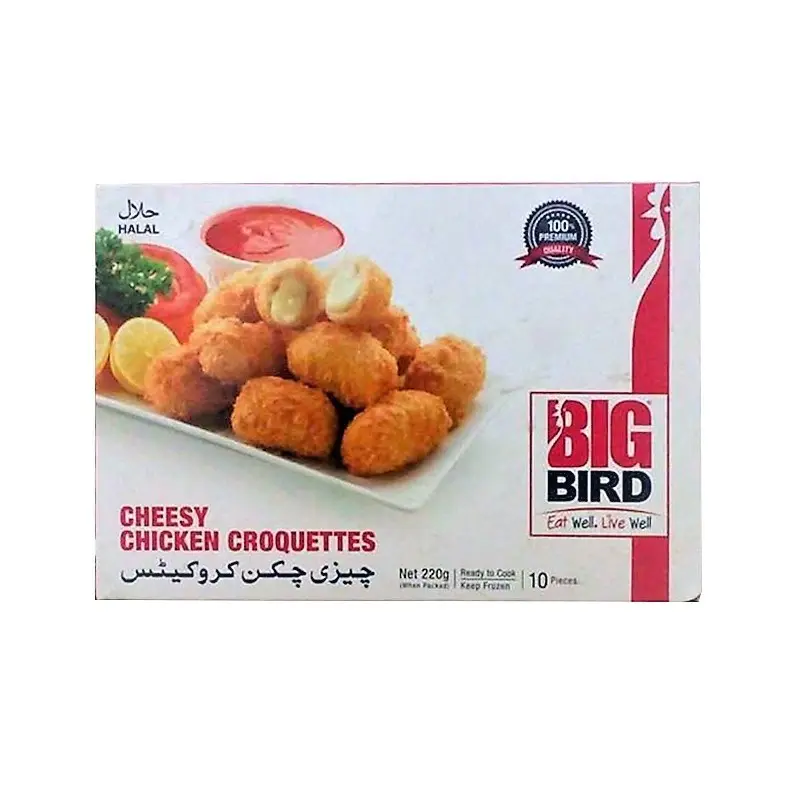 Big Bird Cheesy Chicken Croquettes 220G