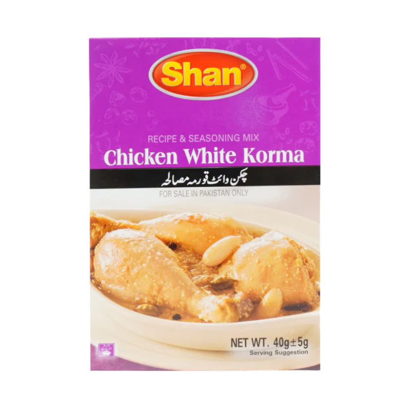Shan Chicken White Korma Mix 40Gm