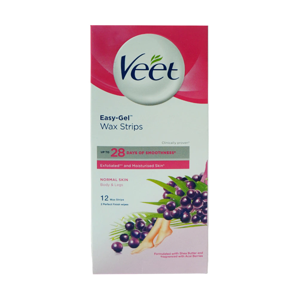 Veet Easy Gel 12 Wax Strips