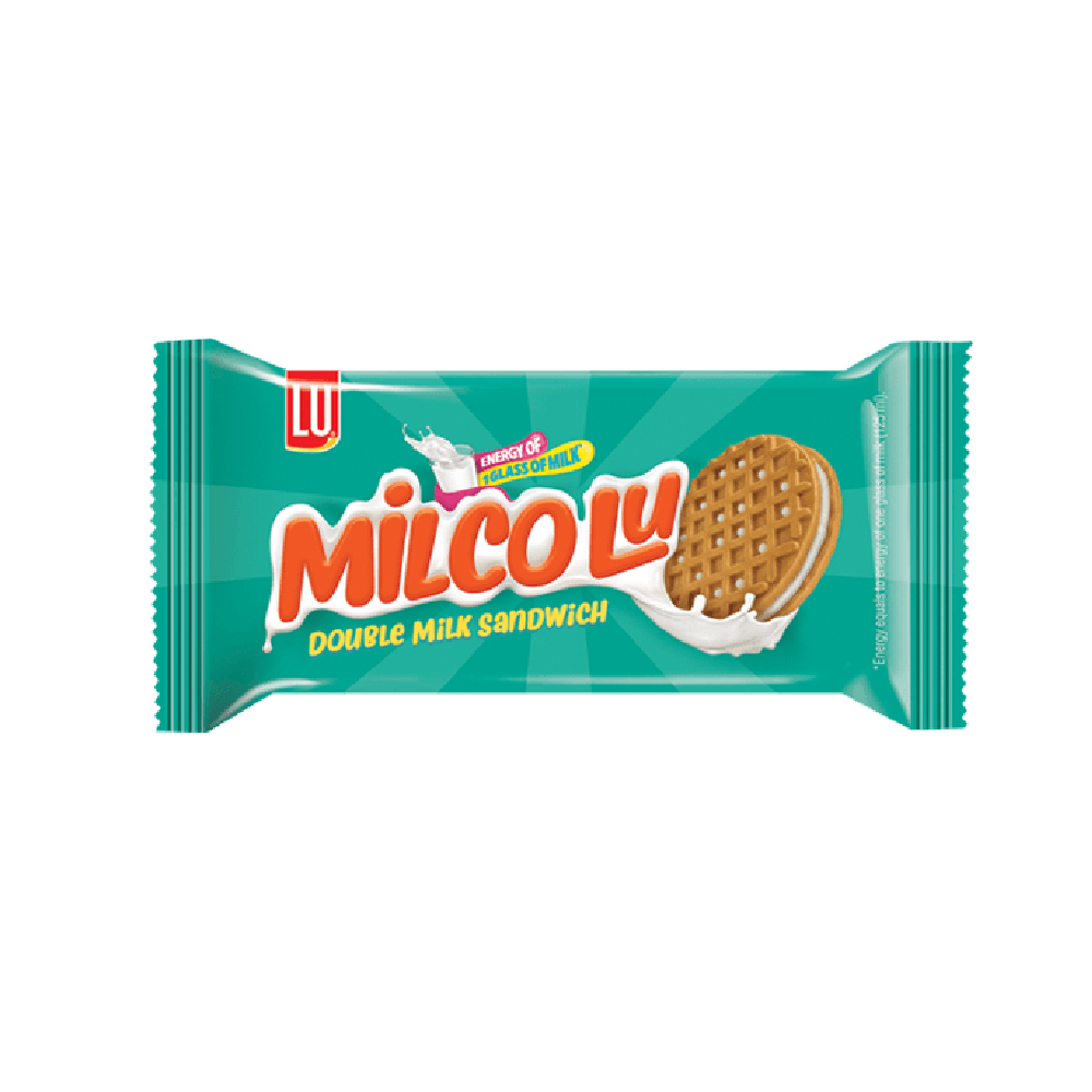 Lu Milcolu Double Milk Sandwich Biscuit 48.6G