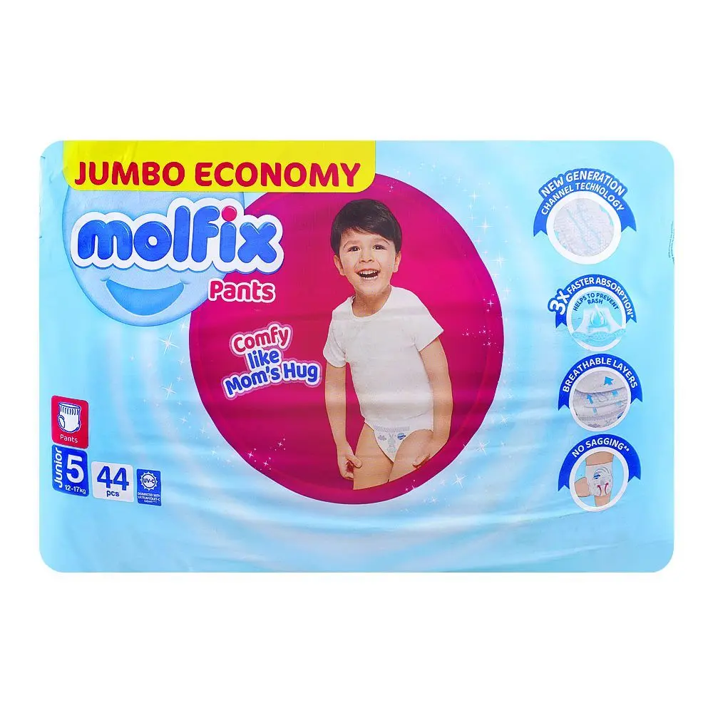 Molfix Pants Junior 5 Size (44pcs)
