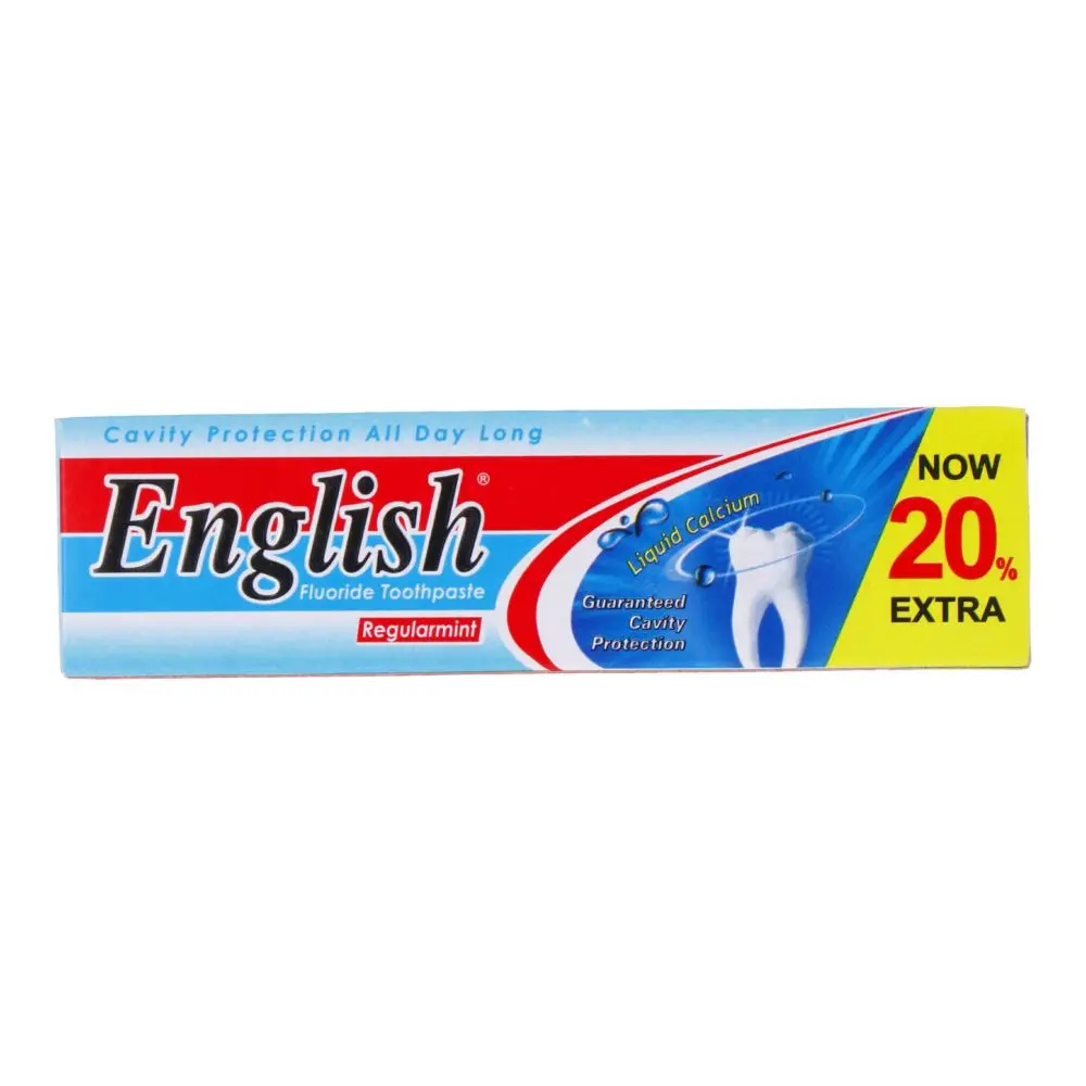 English Fluoride Toothpaste 25G