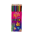 Goldfish Flupa Plastic Color Pencil 12 Pack