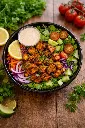Chicken Tikka salad bowl
