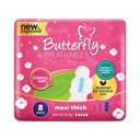 Butterfly Breathables Maxi Thick 8 Pack